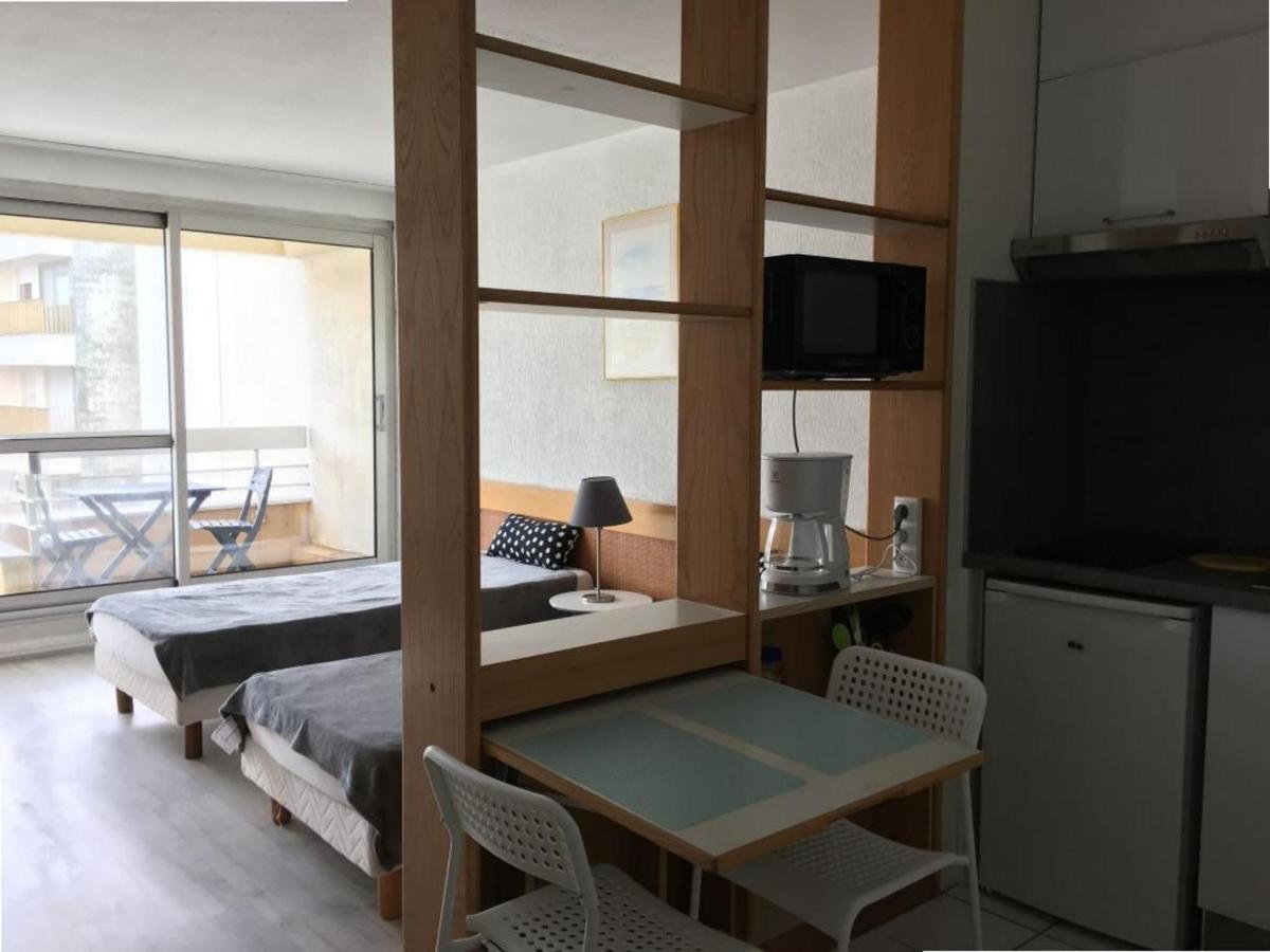 Studio Front De Mer Avec Piscine Et Balcon A Biarritz - Fr-1-3-412 Luaran gambar