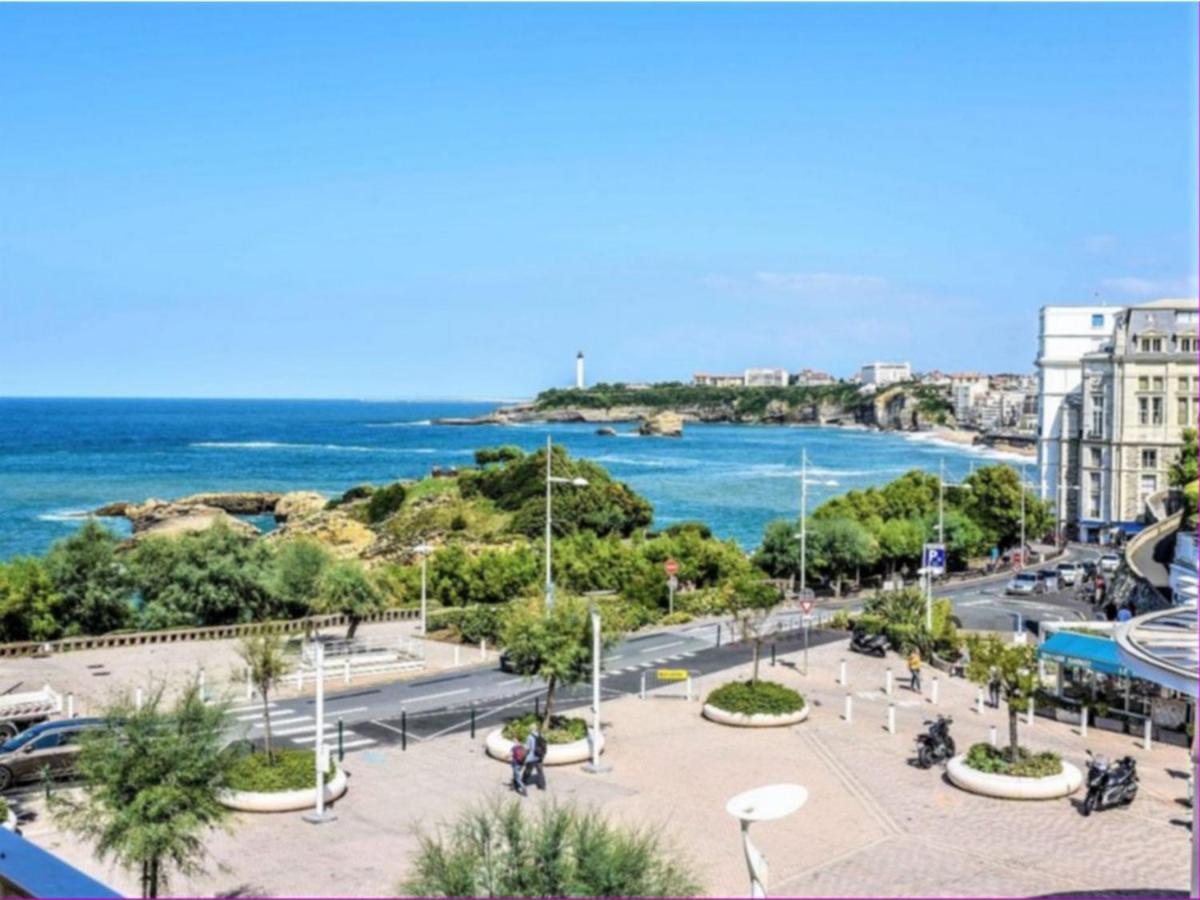 Studio Front De Mer Avec Piscine Et Balcon A Biarritz - Fr-1-3-412 Luaran gambar